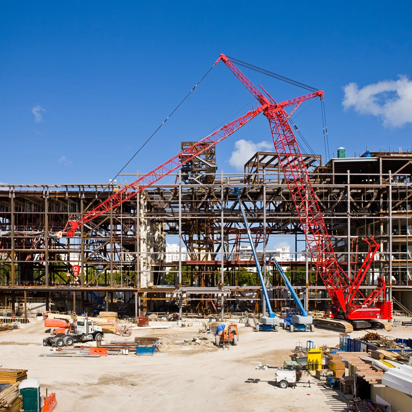 Construction site from the TID Systems mobile surveillance use cases